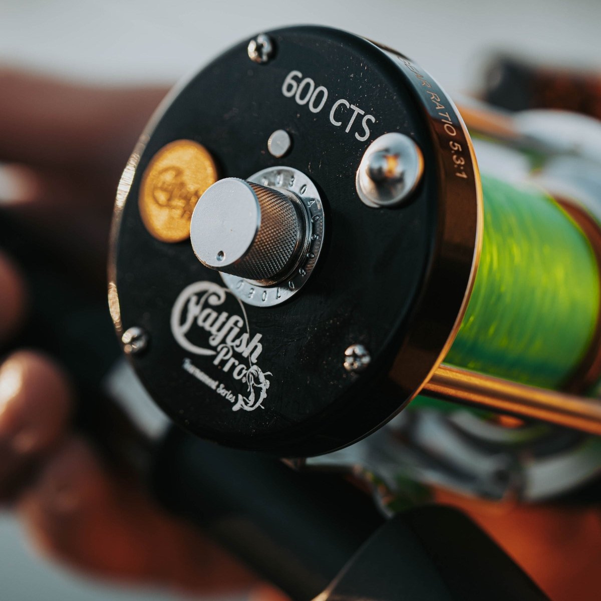 600CTS Round Baitcaster Rod and Reel Combo - The Snag Bin