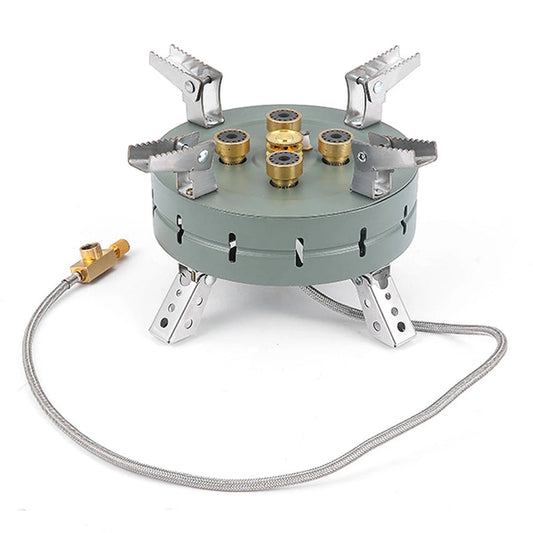 Outdoor Electronic Ignition Stoves High-Power Portable Foldable Adjustable Firepower Furnace Gasstove Camping Hiking V.I.P Digital Presence  71.54 The Snag Bin