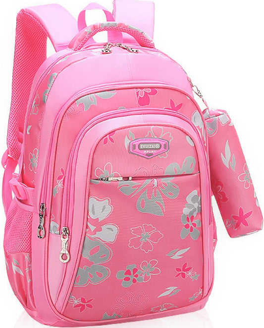 Kids Backpack for Girls with Pencil Case Trendy Backpack for School Water Repellent | Backpacks for Elementary or Kindergarten | Pink School Bag 16" School Bag – Free Shipping 63cd7249b2c3f6479633c7730507066e
