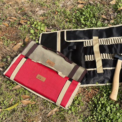 Outdoor Camping Nail Bag Simple Tool Bag Camp Nail Bag Storage Bag Tent Nail Hammer Portable Storage Bag Large V.I.P Digital Presence   The Snag Bin