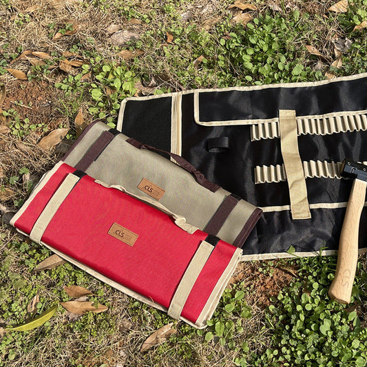 Outdoor Camping Nail Bag Simple Tool Bag Camp Nail Bag Storage Bag Tent Nail Hammer Portable Storage Bag Large V.I.P Digital Presence   The Snag Bin