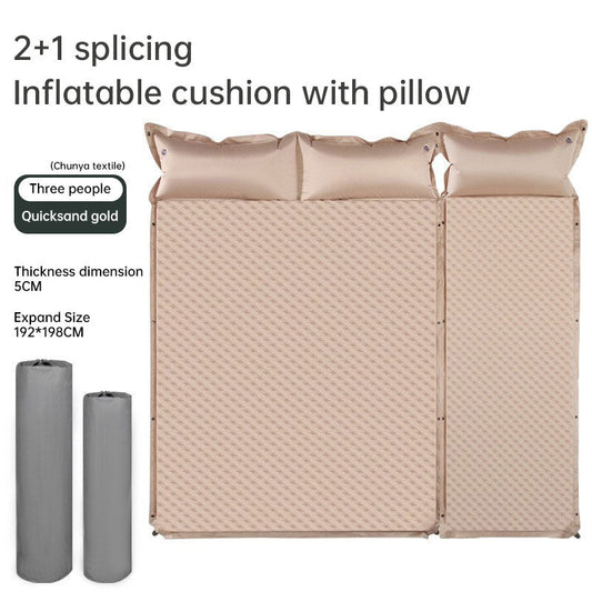 Product camouflage Can Be Spliced Self Inflating Cushion Air Mattress Camping Mat With Pillow V.I.P Digital Presence   The Snag Bin