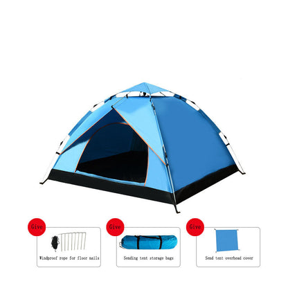 Outdoor Automatic Quick Open Tents Two Door Beach Camping Tent Breathable Rainproof And Sunscreen V.I.P Digital Presence  91.92 The Snag Bin