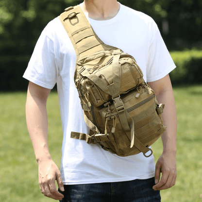 Tactical Medium 15L Sling Backpack Range Bag Mercantile Mountain Backpacks  The Snag Bin
