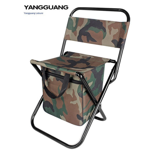 Outdoor Camping Folding Chair with Storage Backrest and Carrying Bag for Art Students' Sketching V.I.P Digital Presence   The Snag Bin