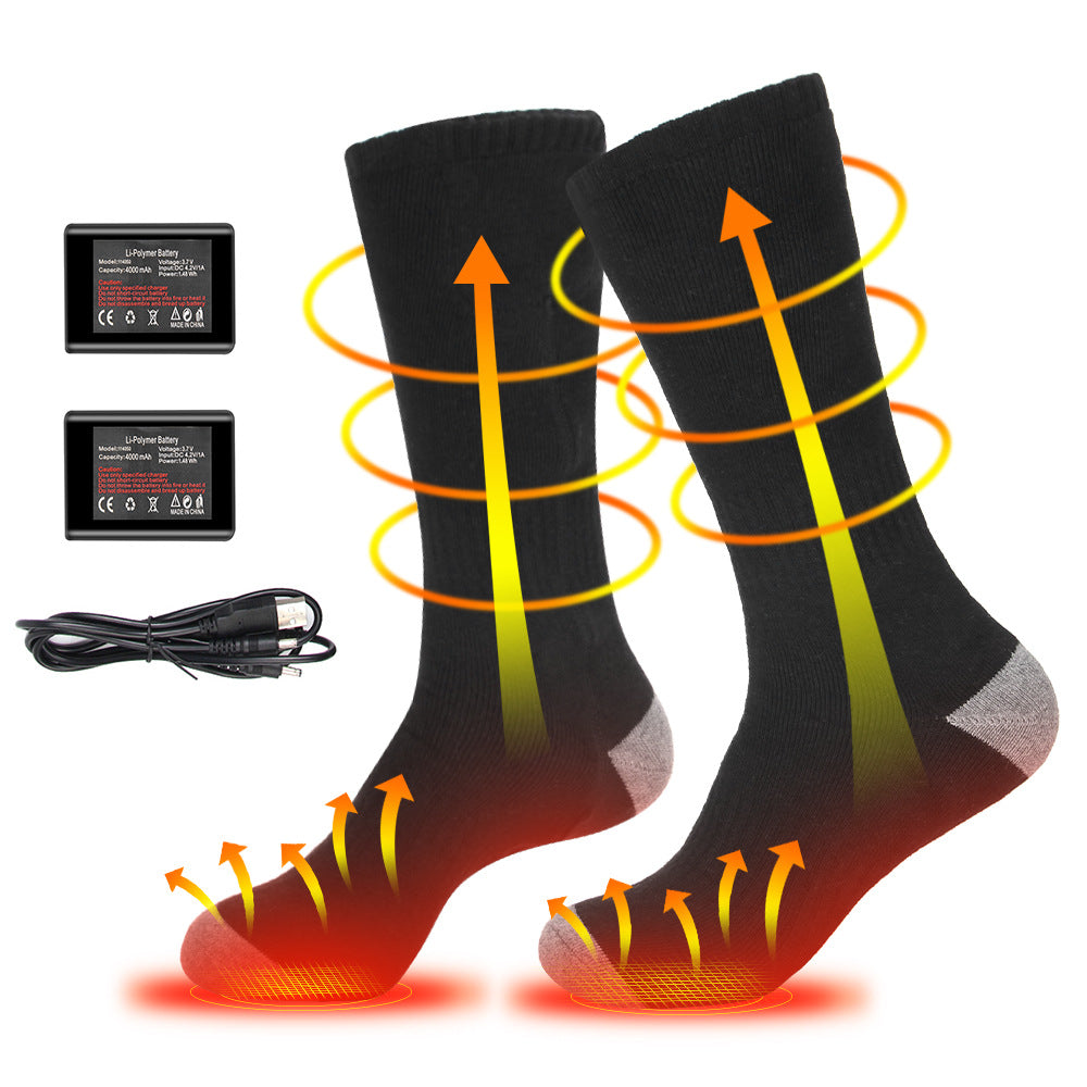 Motorcycle riding in winter heated socks for warmth and foot protection intelligent charging foot heating socks V.I.P Digital Presence   The Snag Bin