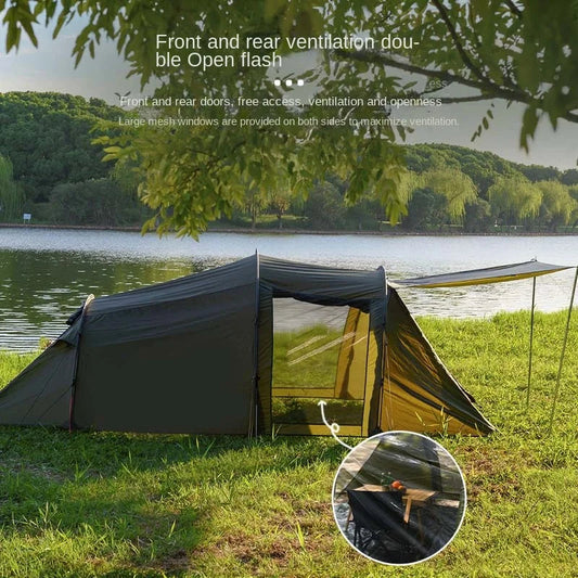 YOUSKY Tunnel Tent Outdoor Camping Supplies Equipment Folding Portable Thickened Camping Family Tent V.I.P Digital Presence   The Snag Bin