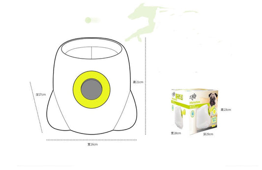 Dog Pet Automatic Interactive Ball Launcher 8972242937