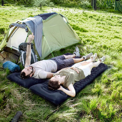 Outdoor double inflatable sleeping pad – with built-in pillow & pump, for camping, backpacking, hiking. V.I.P Digital Presence   The Snag Bin