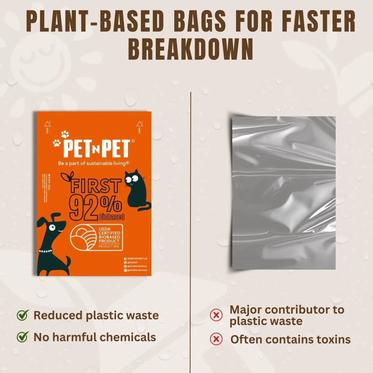 92% Biobased Poop Bags - The Snag Bin