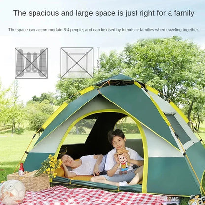 Outdoor Tent For Camping 2 Person Convenient and breathable Fully Automatic Quick Opening Emergency Tent V.I.P Digital Presence   The Snag Bin