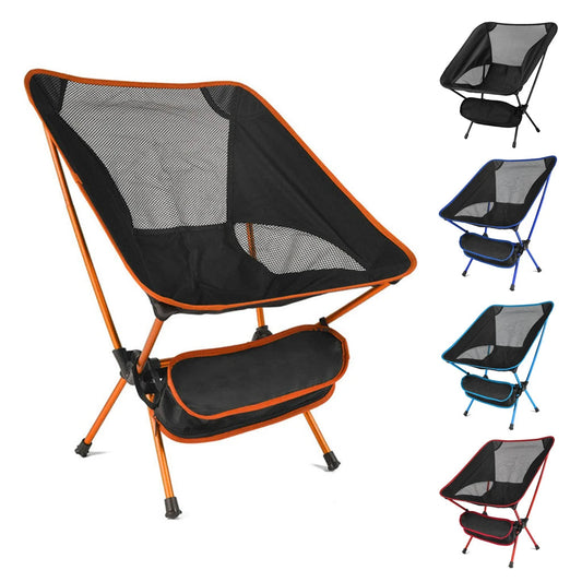 Travel Ultralight Folding Chair Superhard High Load Outdoor Camping Chair Portable Beach Hiking Picnic Seat Fishing Tools Chair V.I.P Digital Presence   The Snag Bin