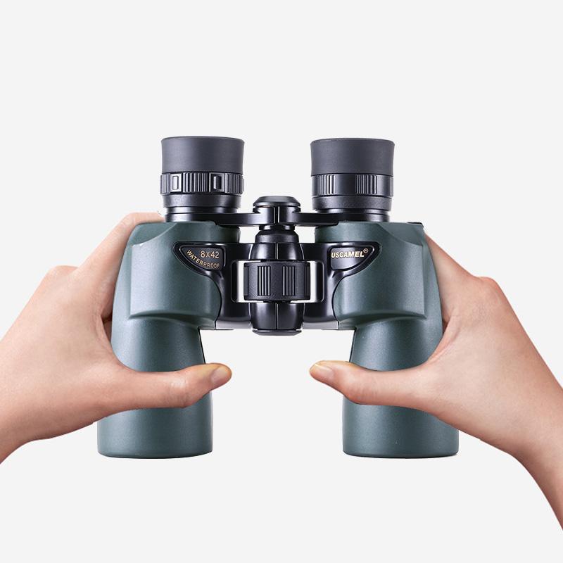 USCAMEL Binoculars 8x42 Professional Hunting Telescope Watching Birds Camping(Olive Green) V.I.P Digital Presence   The Snag Bin