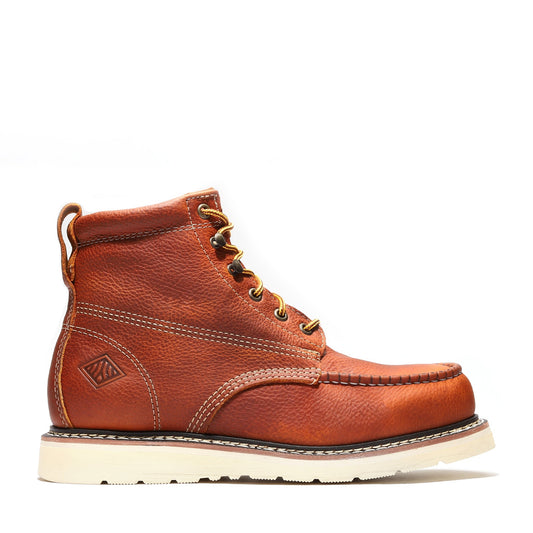 FRONTIER CLASSIC 6" MOC TOE GOLDEN BROWN Bonanza Boots Classic Wedge  The Snag Bin