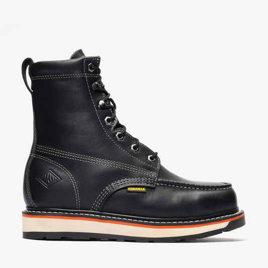 FRONTIER DUAL 8" MOC TOE Bonanza Boots Industrial Wedge 169.90 The Snag Bin