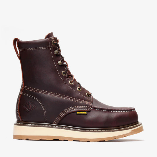 FRONTIER DUAL 8" MOC TOE Bonanza Boots Industrial Wedge 169.90 The Snag Bin