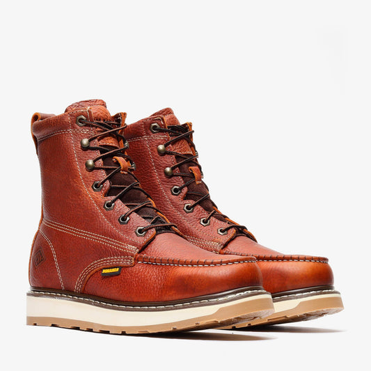 FRONTIER DUAL 8" MOC TOE Bonanza Boots Industrial Wedge  The Snag Bin