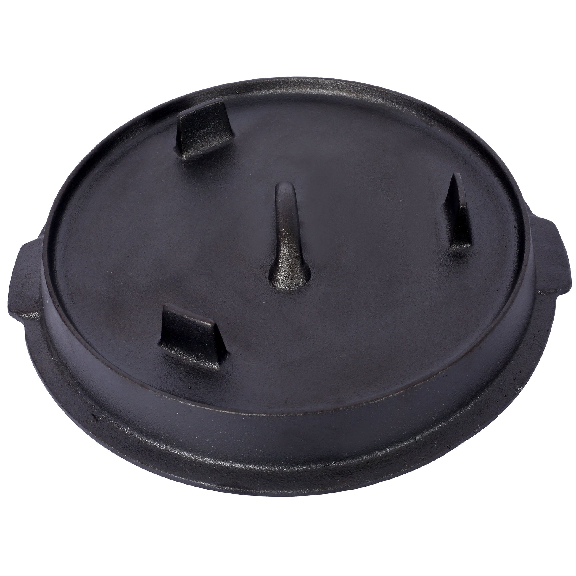 ast iron Dutch oven with lid, outdoor camping deep pot, used for camping, cooking, barbecue and leg rest, 8 Quart V.I.P Digital Presence   The Snag Bin
