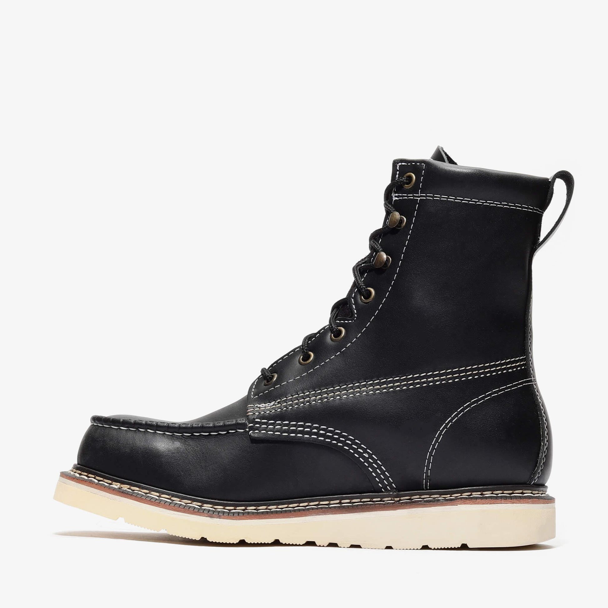 FRONTIER CLASSIC 8" MOC TOE Bonanza Boots Classic Wedge  The Snag Bin