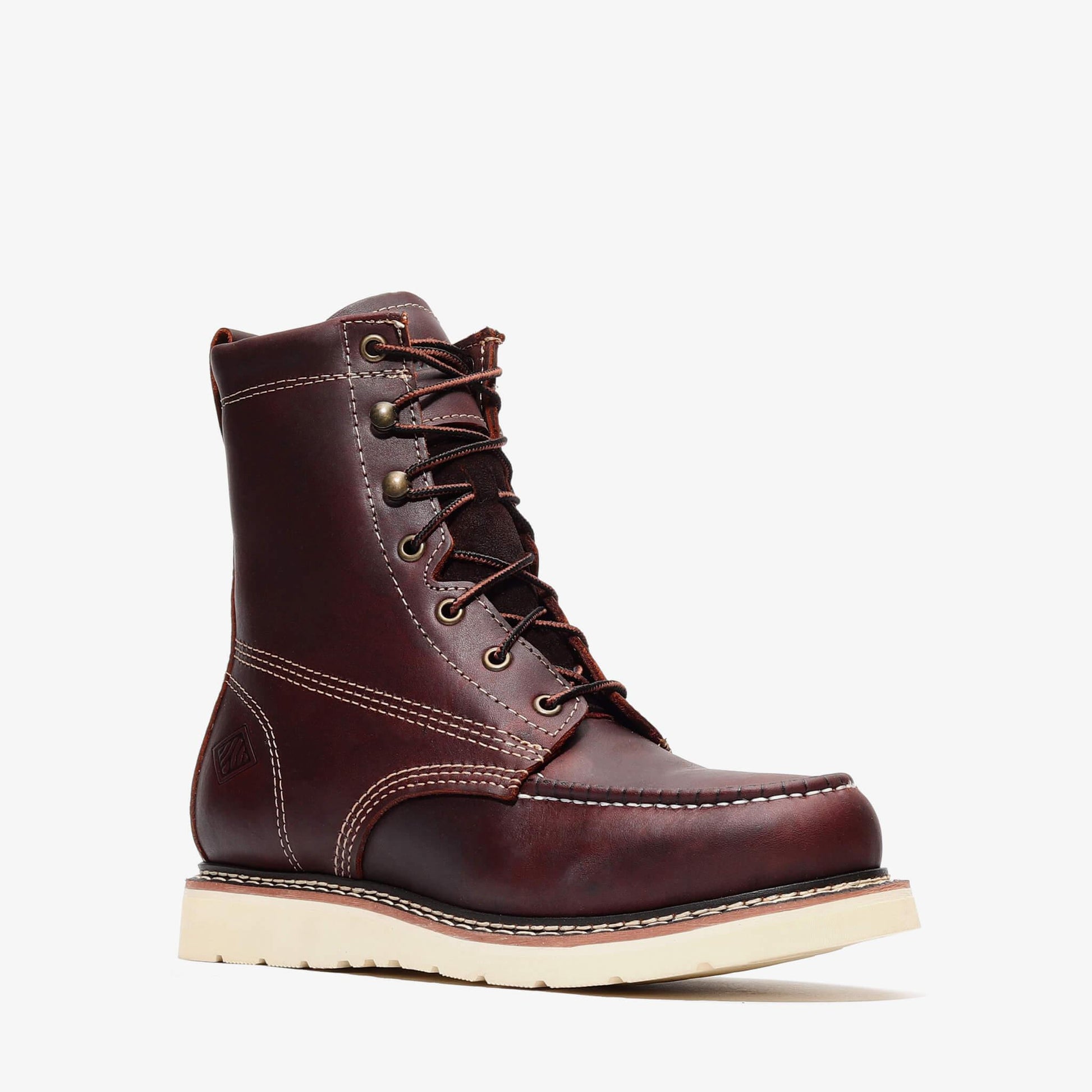 FRONTIER CLASSIC 8" MOC TOE (STEEL TOE) Bonanza Boots Classic Wedge  The Snag Bin