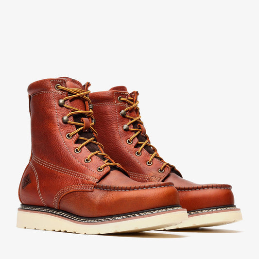 FRONTIER CLASSIC 8" MOC TOE Bonanza Boots Classic Wedge  The Snag Bin