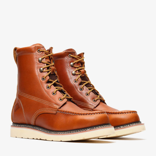 FRONTIER CLASSIC 8" MOC TOE Bonanza Boots Classic Wedge  The Snag Bin