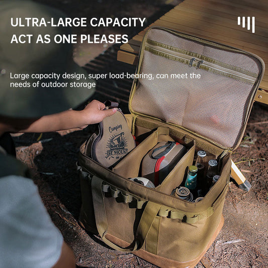 Outdoor Handbag Anti-Collision Storage Box Camping Waterproof Debris Bag Tableware and Kitchen Utensils Storage Bag V.I.P Digital Presence   The Snag Bin