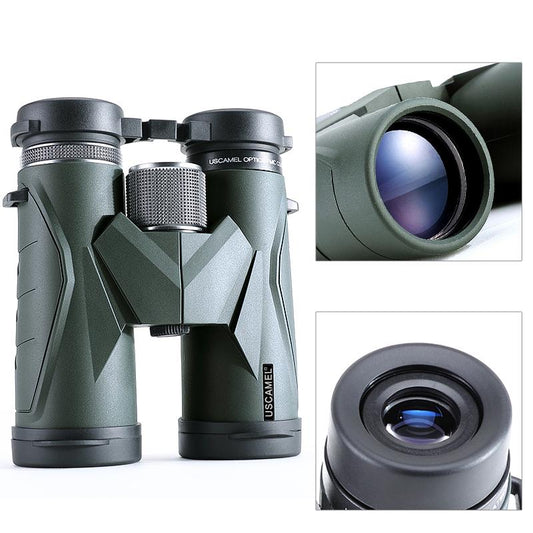 USCAMEL Binoculars 10x42 Waterproof Telescope Professional Hunting Optics Camping Outdoor (Army Green) V.I.P Digital Presence   The Snag Bin