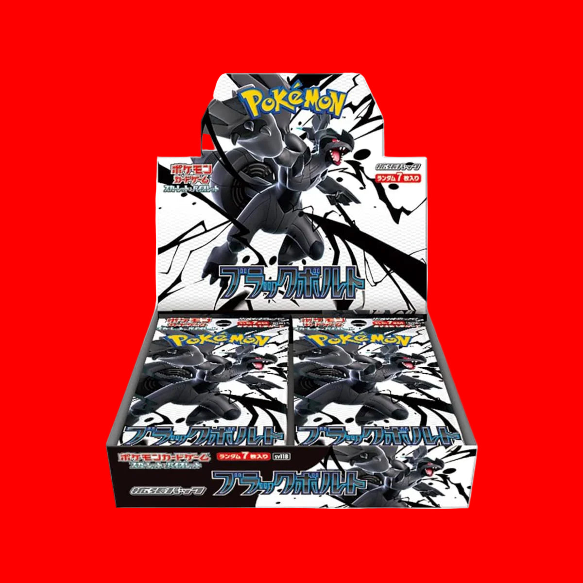 Pokemon Black Bolt SV11B REGULAR Booster Box - Scarlet & Violet Series - Japanese