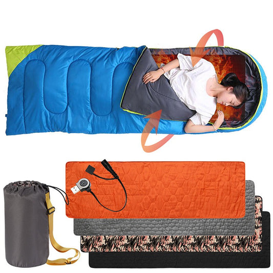 Winter New Smart Charging Portable Heating Sleeping Pad Outdoor Camping Sleeping Bag Pad Individual Camping Thermal Pad V.I.P Digital Presence   The Snag Bin
