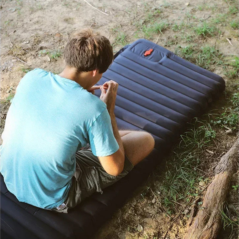 Ultralight Camping Sleeping Pad: Thicken, Self-Inflating with Built-in Pump (Outdoor/Travel) V.I.P Digital Presence   The Snag Bin