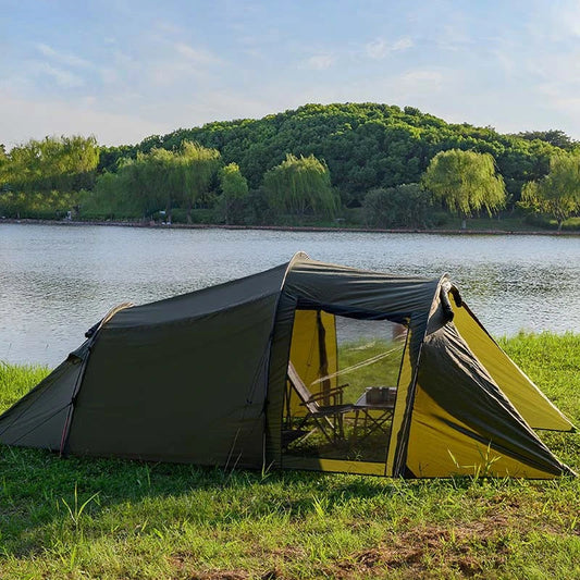 YOUSKY Tunnel Tent Outdoor Camping Supplies Equipment Folding Portable Thickened Camping Family Tent V.I.P Digital Presence   The Snag Bin