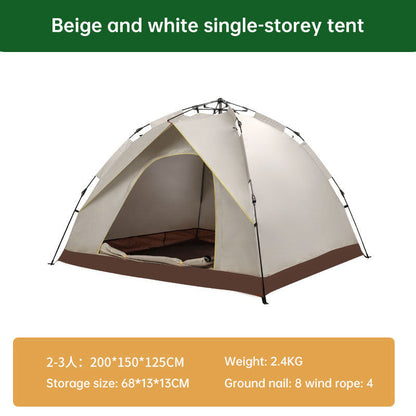 Camping tent outdoor camping full automatic speed open tent rain sunscreen portable tent V.I.P Digital Presence  91.50 The Snag Bin