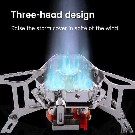 Design Camping Gas Stove Delicate Appearance Outdoor Hiking Portable Gas Stov V.I.P Digital Presence   The Snag Bin