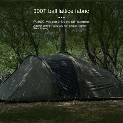 YOUSKY Tunnel Tent Outdoor Camping Supplies Equipment Folding Portable Thickened Camping Family Tent V.I.P Digital Presence   The Snag Bin