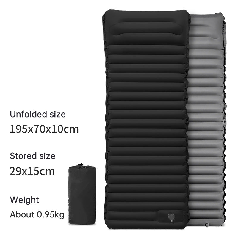 Ultralight Camping Sleeping Pad: Thicken, Self-Inflating with Built-in Pump (Outdoor/Travel) V.I.P Digital Presence  51.22 The Snag Bin