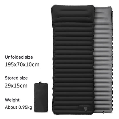 Ultralight Camping Sleeping Pad: Thicken, Self-Inflating with Built-in Pump (Outdoor/Travel) V.I.P Digital Presence  51.22 The Snag Bin