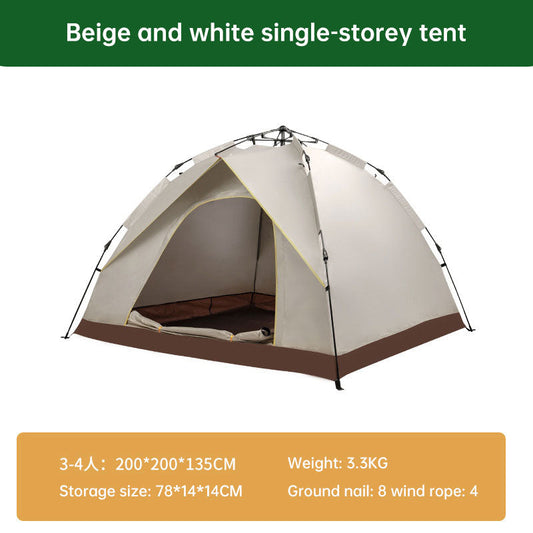 Camping tent outdoor camping full automatic speed open tent rain sunscreen portable tent V.I.P Digital Presence  122.92 The Snag Bin