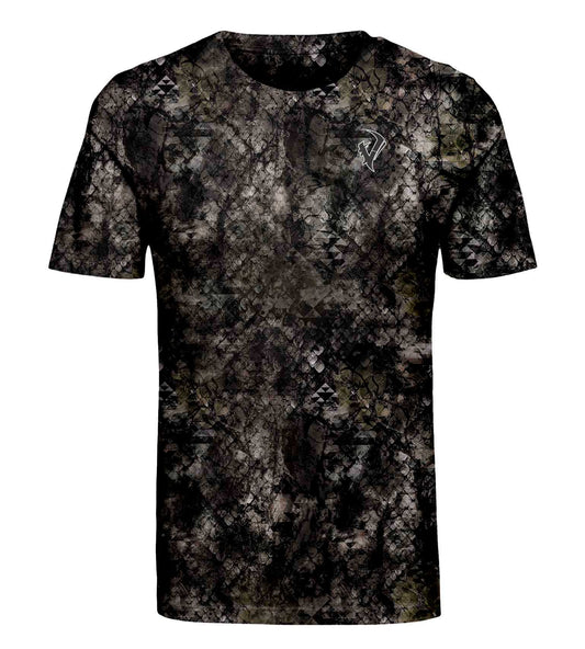 Vycah Zenyx Short Sleeve Tee - Deep Woods Vycah Shirts & Tops  The Snag Bin