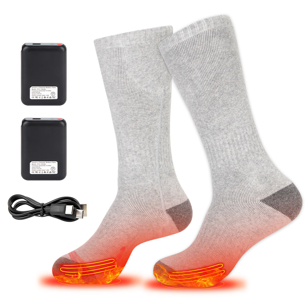 Motorcycle riding in winter heated socks for warmth and foot protection intelligent charging foot heating socks V.I.P Digital Presence  70.12 The Snag Bin