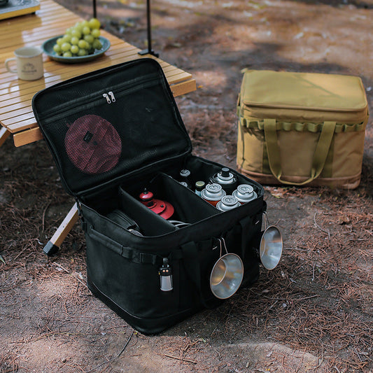 Outdoor Handbag Anti-Collision Storage Box Camping Waterproof Debris Bag Tableware and Kitchen Utensils Storage Bag V.I.P Digital Presence   The Snag Bin