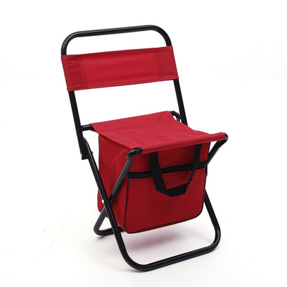 Outdoor Camping Folding Chair with Storage Backrest and Carrying Bag for Art Students' Sketching V.I.P Digital Presence  31.62 The Snag Bin