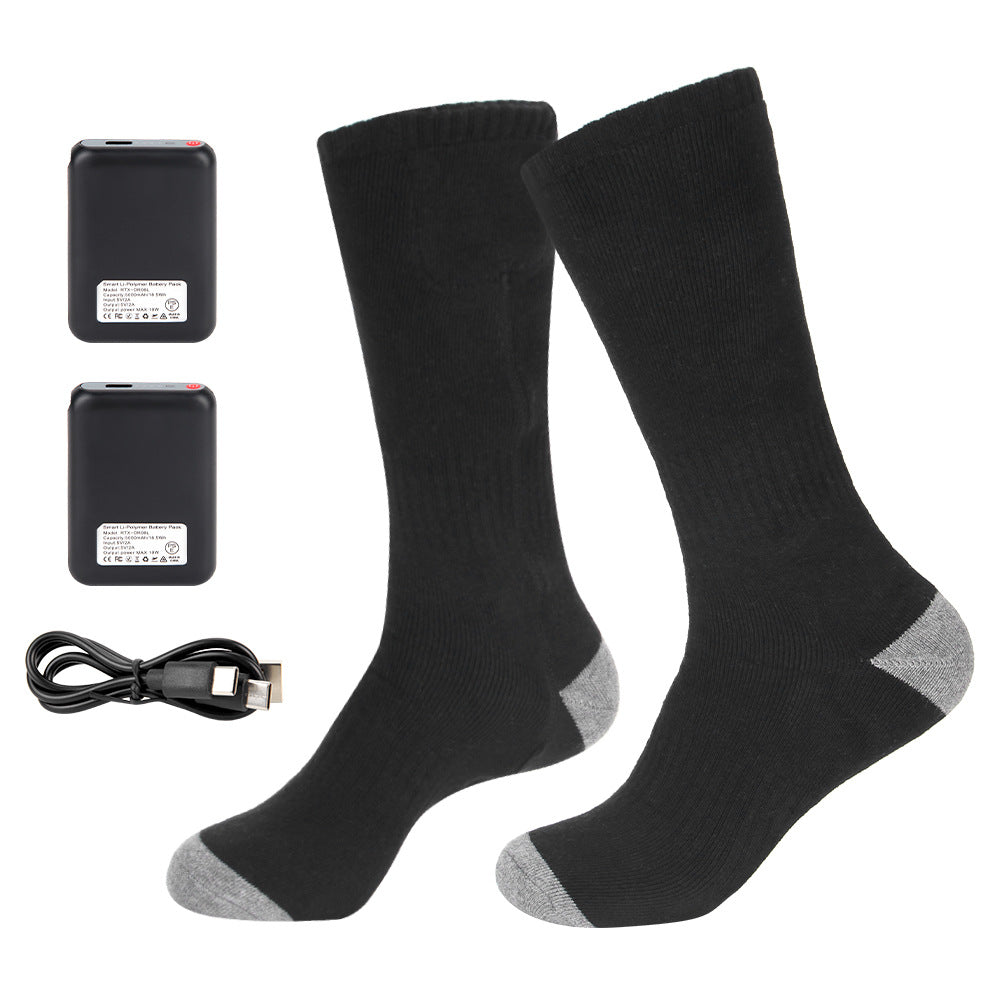 Motorcycle riding in winter heated socks for warmth and foot protection intelligent charging foot heating socks V.I.P Digital Presence  70.12 The Snag Bin