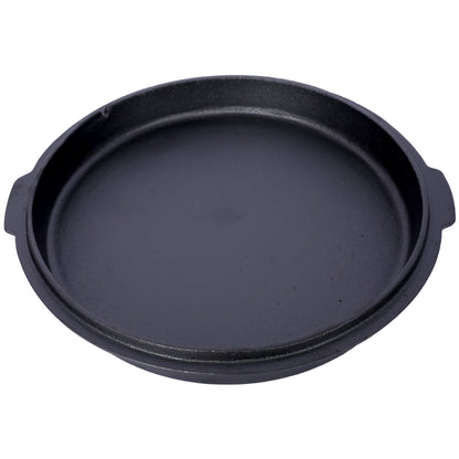 ast iron Dutch oven with lid, outdoor camping deep pot, used for camping, cooking, barbecue and leg rest, 8 Quart V.I.P Digital Presence   The Snag Bin