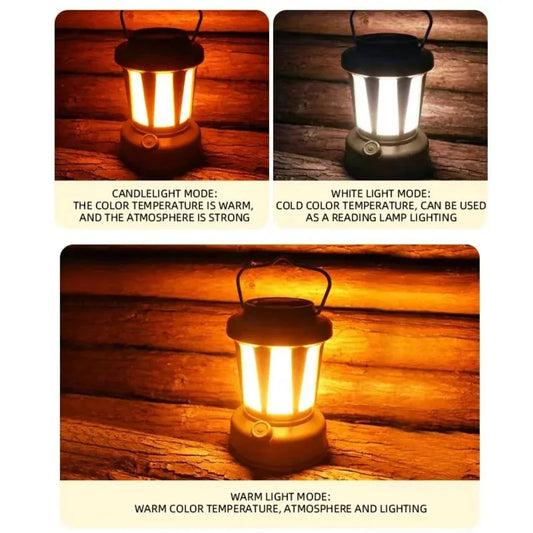 Outdoor solar rechargeable camping light, multifunctional LED strong light charging camping atmosphere tent light V.I.P Digital Presence   The Snag Bin