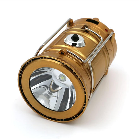 LED Solar Powered Collapsible Flashlights Portable Lamp Rechargeable Hand Lamp Hiking Camping Lantern Light Outdoor Lighting V.I.P Digital Presence   The Snag Bin