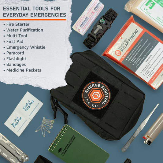 Every Day Carry (EDC) Kit Emerge Survival   The Snag Bin