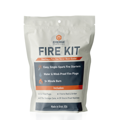 Fire Kit Emerge Survival   The Snag Bin