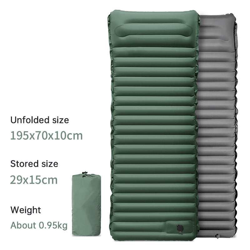 Ultralight Camping Sleeping Pad: Thicken, Self-Inflating with Built-in Pump (Outdoor/Travel) V.I.P Digital Presence  51.22 The Snag Bin
