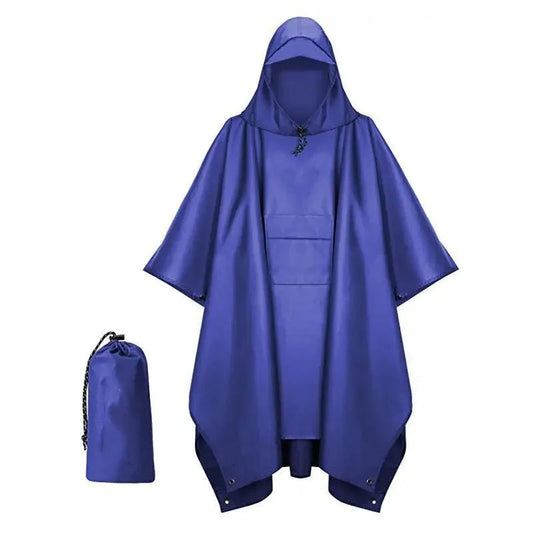 3 In 1 Outdoor Military Raincoat Hooded Sleeve Waterproof Rain Poncho Motorcycle Rain Cover Camping Hiking Travel Rainwear Tent V.I.P Digital Presence  25.06 The Snag Bin